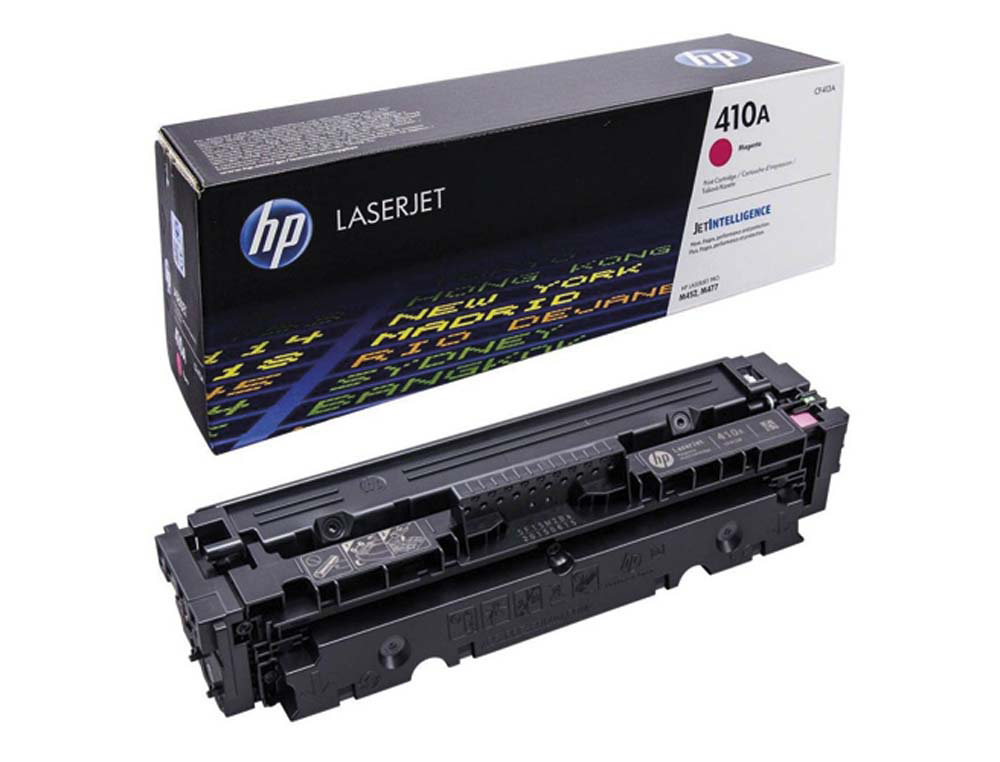 Toner laser original hp 410a 2300 p magenta