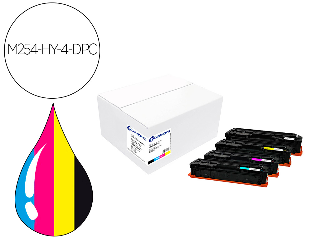 Cartouche d'encre original hp 203a cyan/magenta/jaune pack 3 couleur