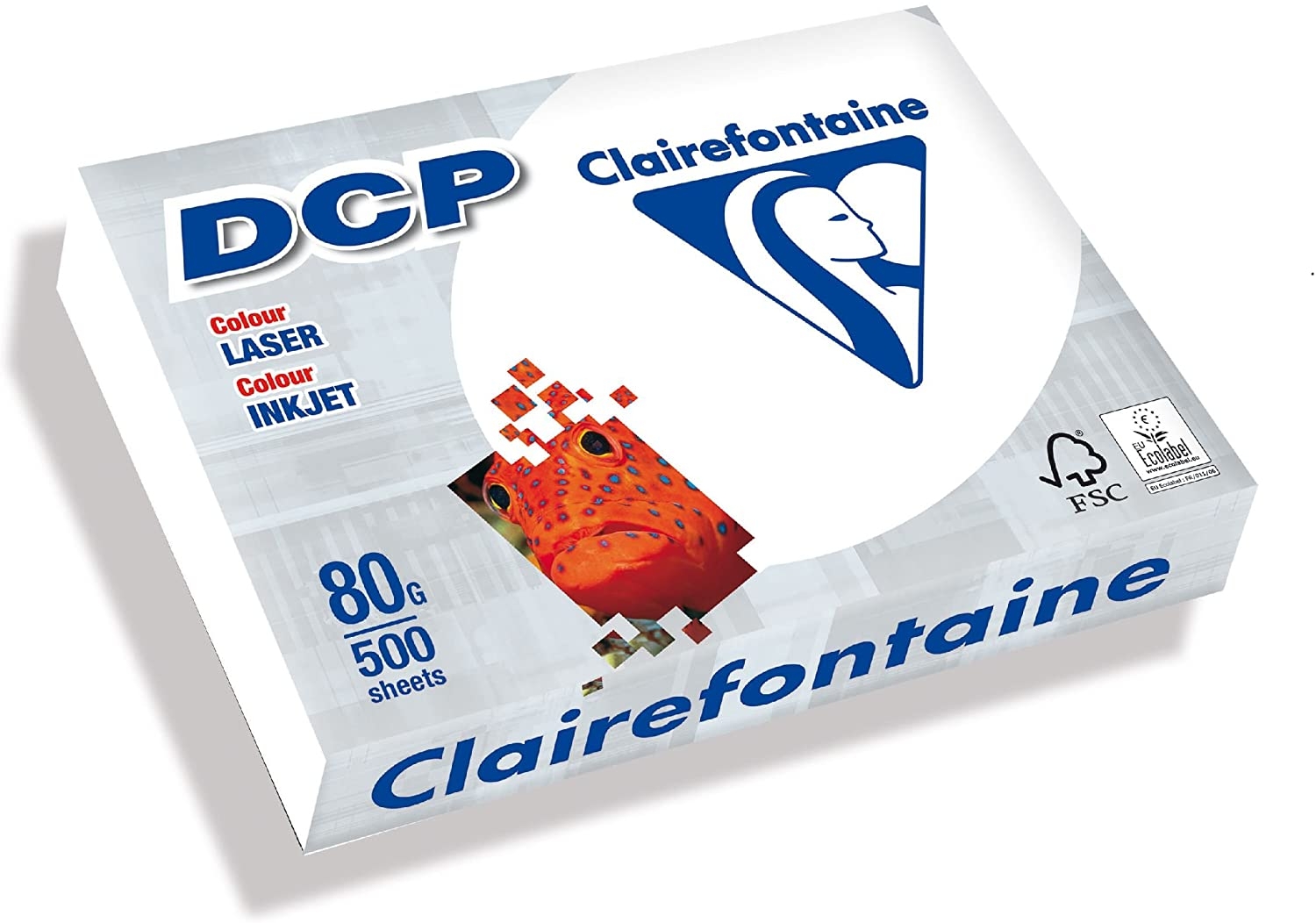 Papier clairefontaine multifonction laser couleur   dc haute qualite a3  80g/m2   blanc parfaite opacite paquet