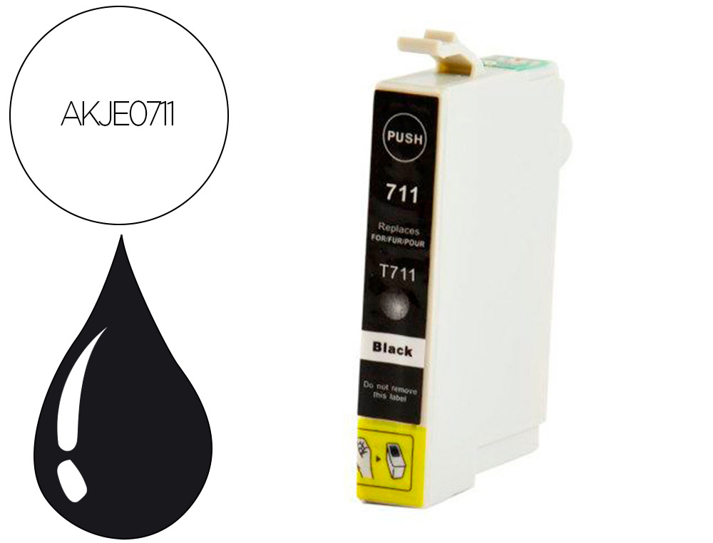 Cartouche d'encre compatible epson t0711 400 p