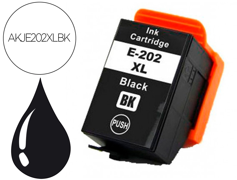 Cartouche d'encre compatible epson 202xl 550 p noir
