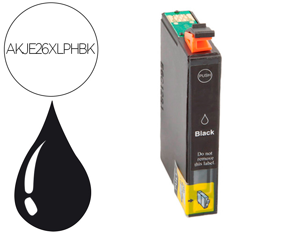 Cartouche d'encre compatible epson t2991bk noir