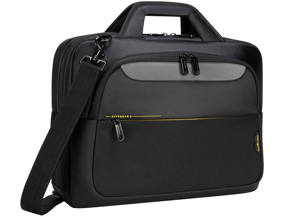 Sacoche citygear targus ordinateur 15 a 17" 1         compartiment central          polyurethane couleur noir