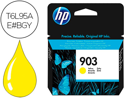 Cartouche d'encre original hp 903 315 p jaune