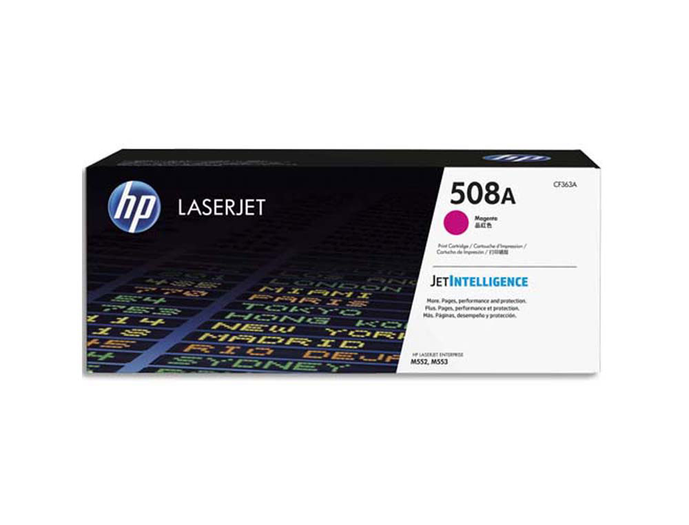 Toner laser original hp 508a 5000 p magenta