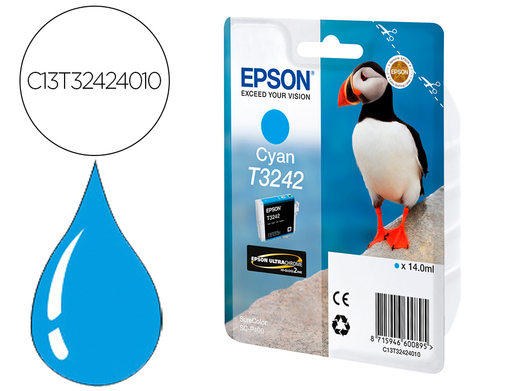 Cartouche d'encre original epson cyan