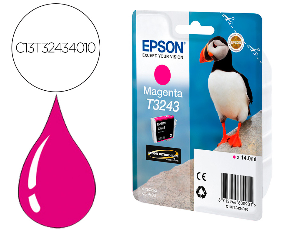 Cartouche d'encre original epson magenta