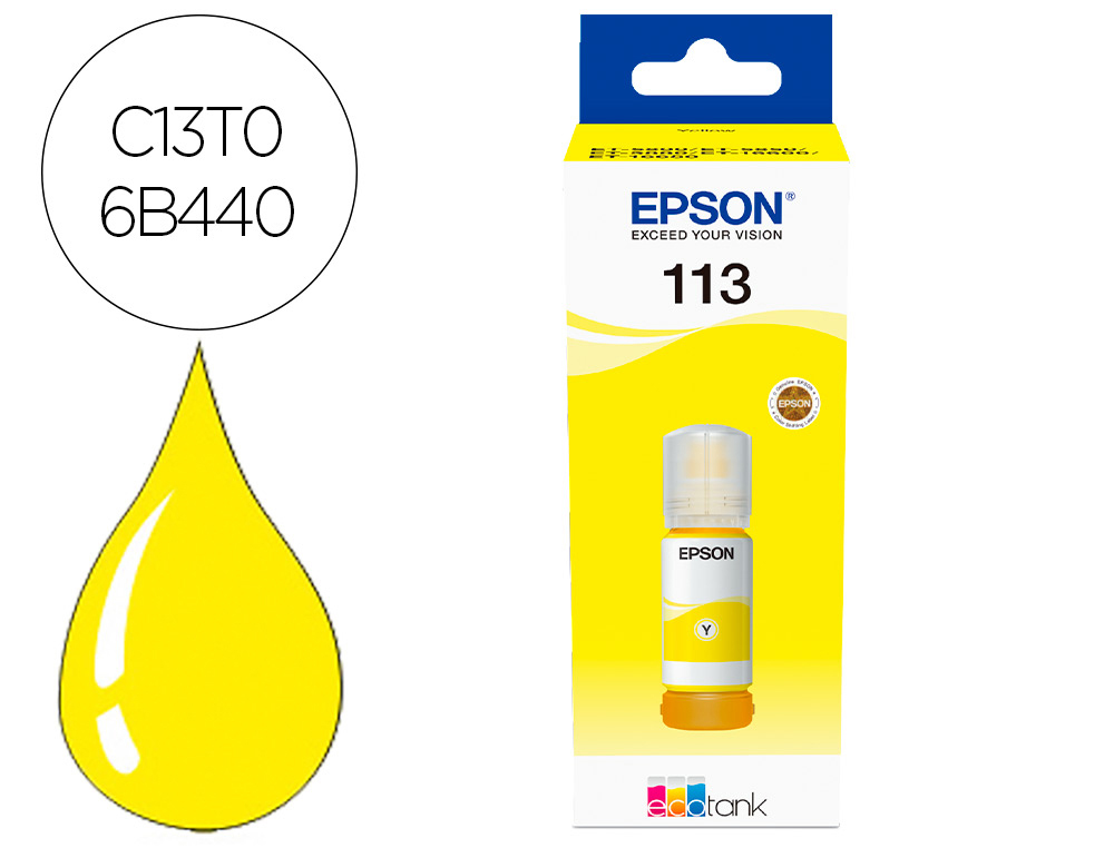 Cartouche d'encre original epson 113 jaune