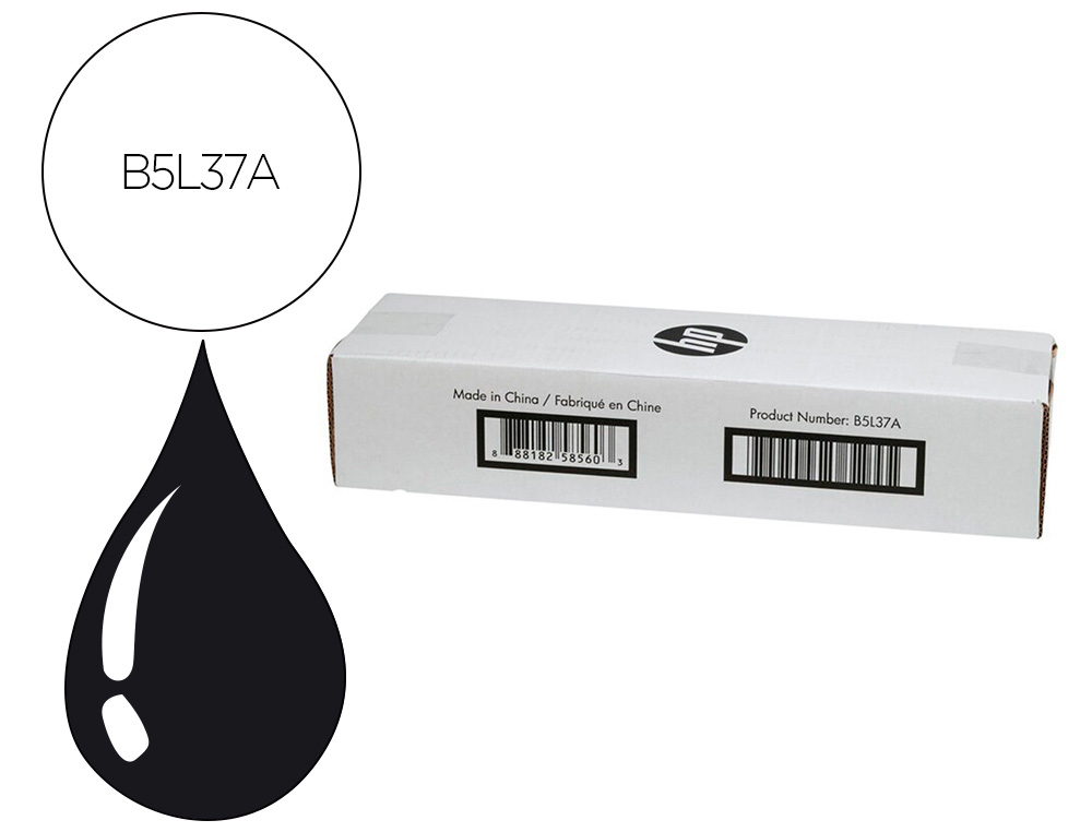 Toner laser original hp b5l37a 54000 p noir