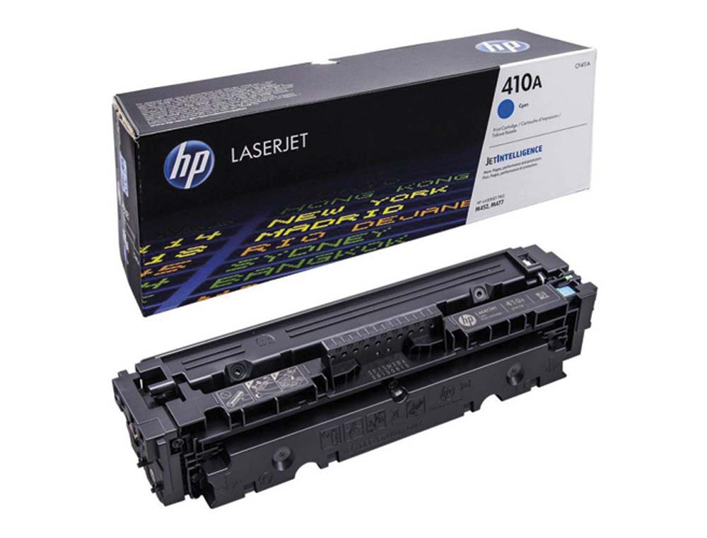 Toner laser original hp 410a 2300 p cyan