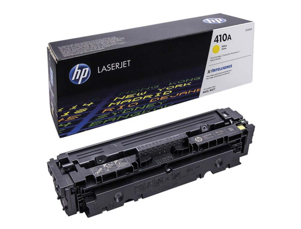 Toner laser original hp 410a 2300 p jaune