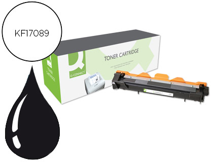 Toner laser compatible q-connect brother tn1050 1000 p noir