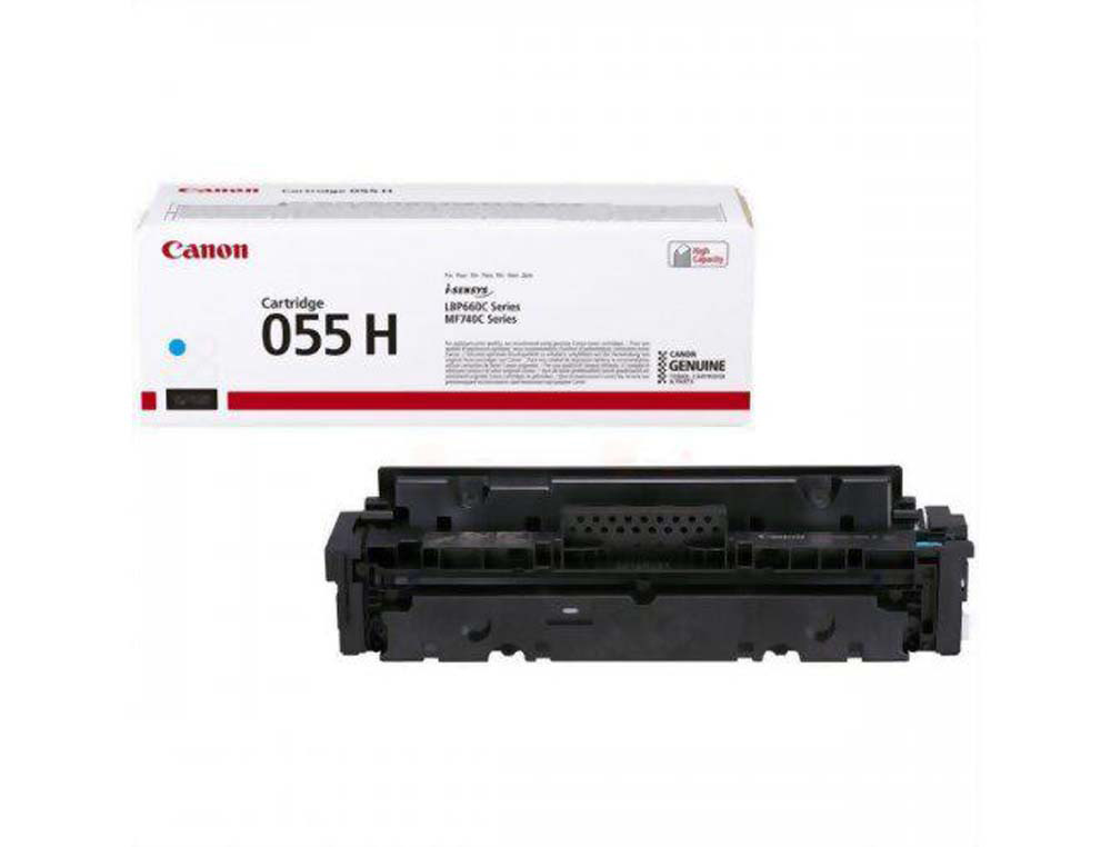 Toner laser original canon 055h 5900 p cyan