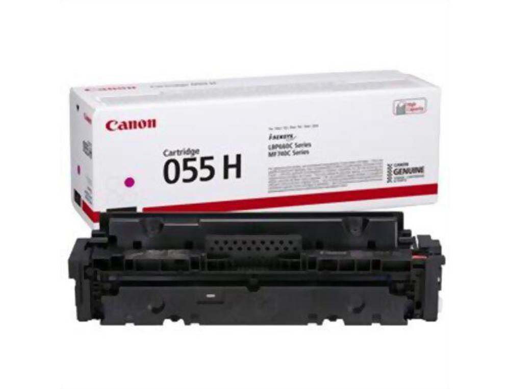 Toner laser original canon 055h 5900 p magenta