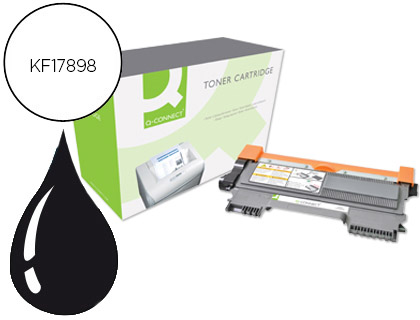 Toner laser compatible q-connect brother 2210 noir