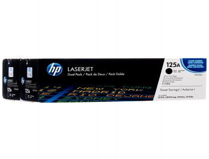Toner laser original hp cb540ad 4400 p noir pack de 2