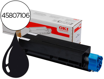 Cartouche d'encre original oki 562 7000 p noir