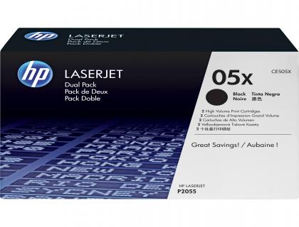 Toner laser original hp ce505xd noir pack