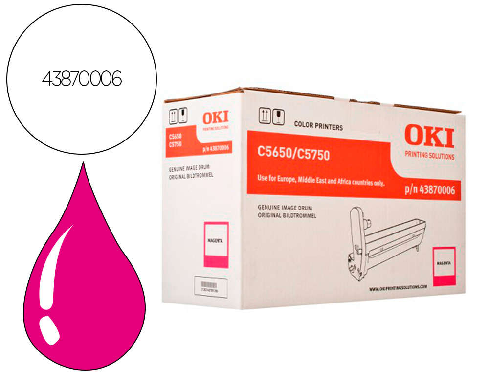 Tambour original oki c5650 20000 p