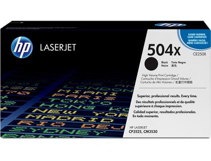 Toner laser original hp ce250x 10500 p noir