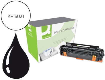 Toner laser compatible q-connect hp ce410x 4000 p noir