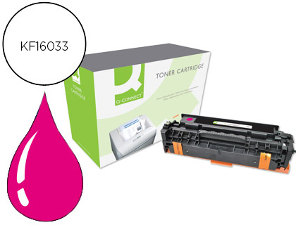 Toner laser compatible q-connect hp ce413a 2600 p magenta