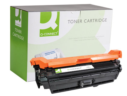 Toner laser compatible q-connect hp ce402a 6000 p jaune