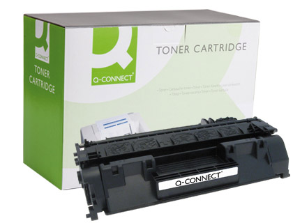 Toner laser compatible q-connect hp cf280x 6900 p noir