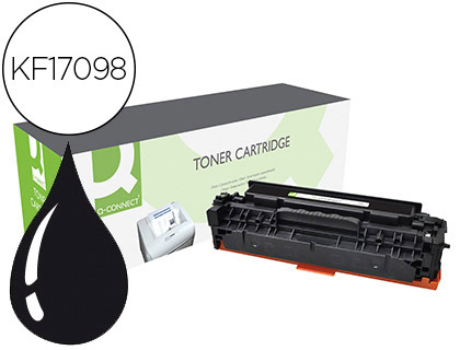 Toner laser compatible q-connect hp cf380a 2400 p noir