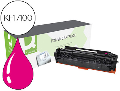 Toner laser compatible q-connect hp cf383a 2700 p magenta