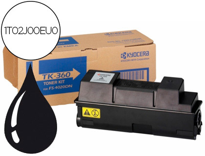 Toner laser original kyocera tk-340 12000 p noir