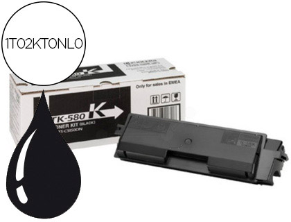 Toner laser original kyocera tk-580 3500 p noir