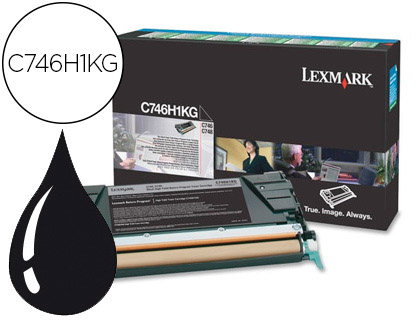 Toner laser original lexmark 12000 p noir