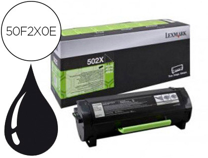 Toner laser original lexmark 510 10000 p noir