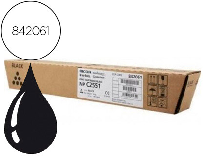 Toner laser original ricoh 842465 10000 p noir