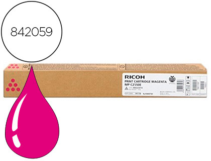 Toner laser original ricoh 5500 p magenta