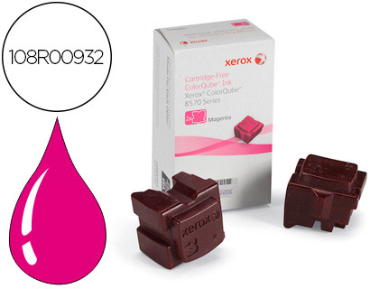 Cartouche d'encre original xerox 4400 p magenta pack de 2