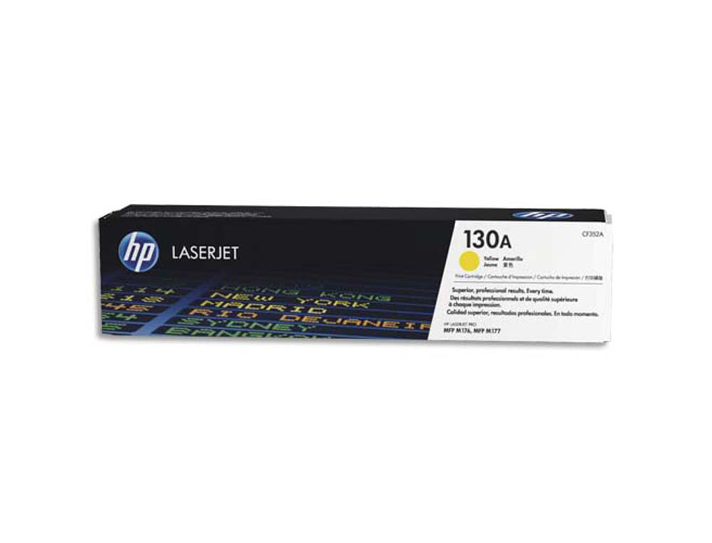 Toner laser original hp cf350a 1300 p jaune