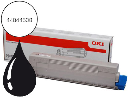 Toner laser original oki c831 10000 p noir