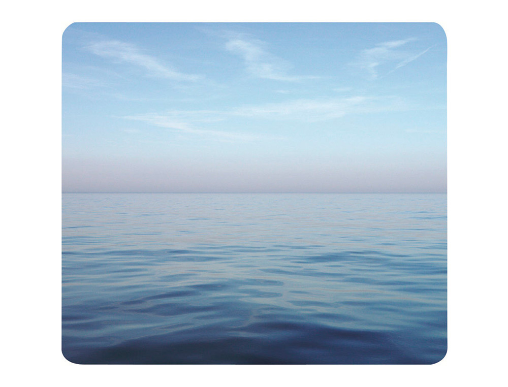 Tapis souris fellowes optique et laser recycle ocean