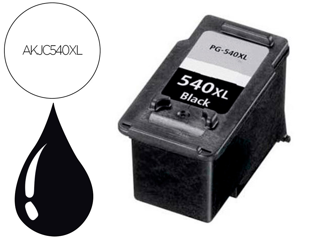 Cartouche d'encre compatible hp 540xl noir