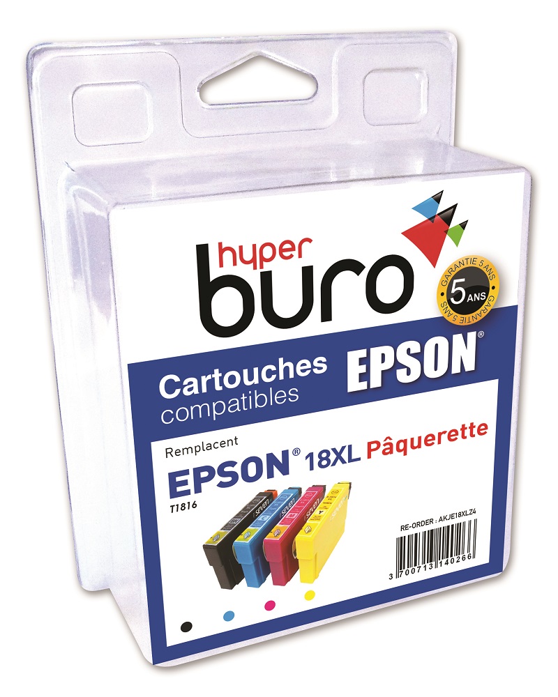 Cartouche d'encre original epson pack de 4