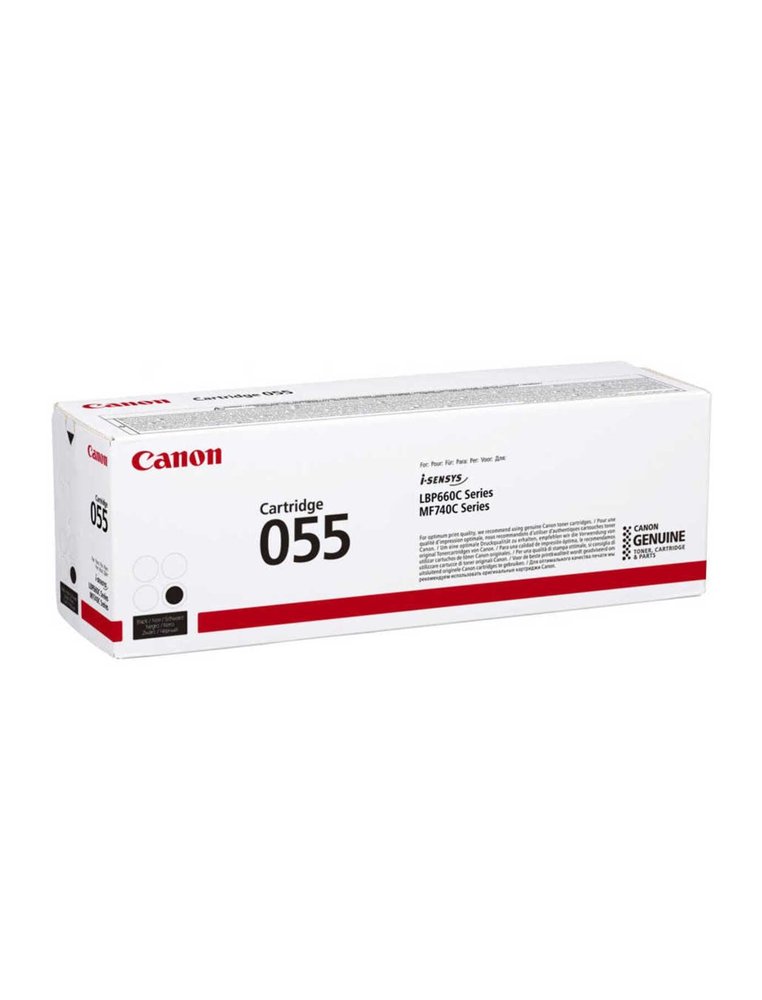 Toner laser original canon 055 2100 p magenta pack de 2
