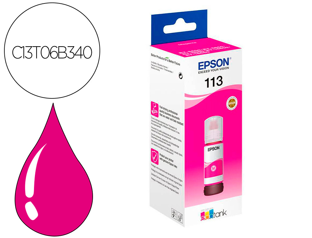 Cartouche d'encre original epson t113 6000 p magenta