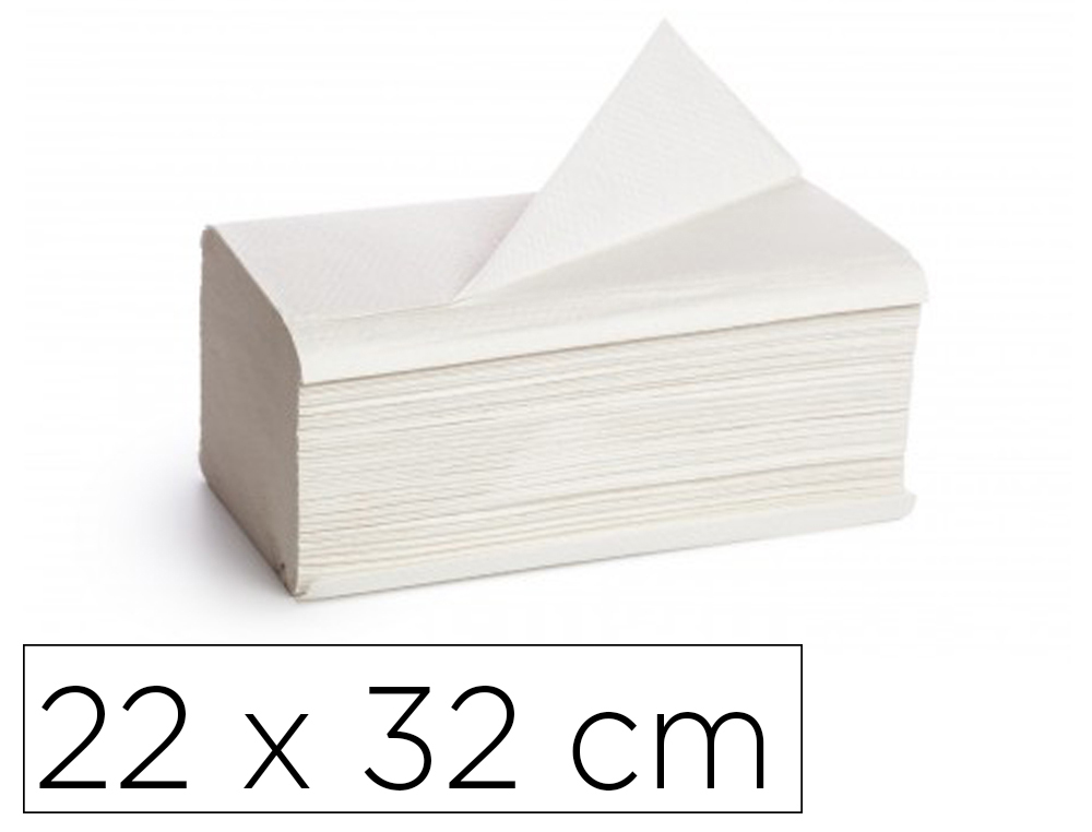 Essuie-mains coldis 3 plis pure ouate blanc 115f 17gr    22x32cm lot 20 paquets