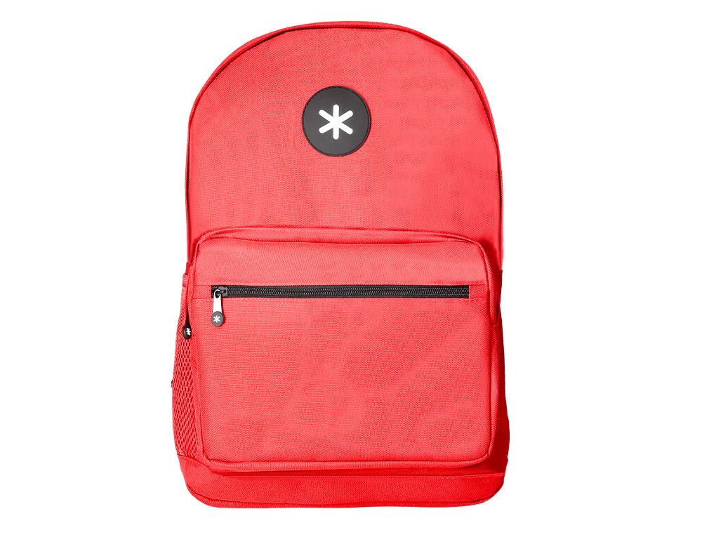 Sac dos antartik 1 compordinateur portable 15,6" 1poche frontale 320x140x430mm rouge