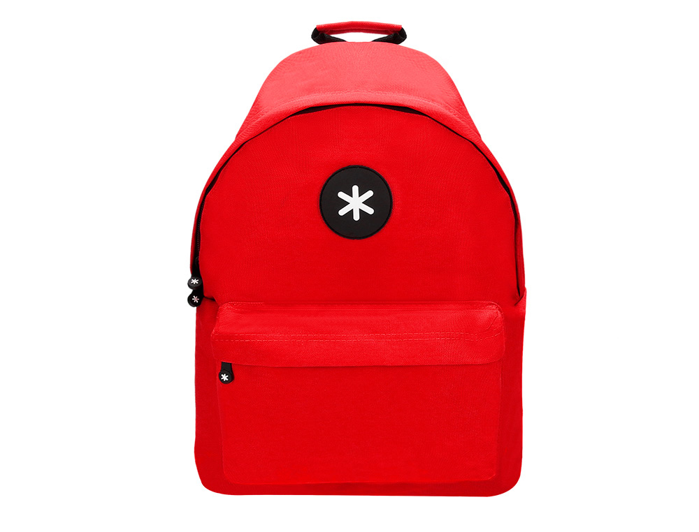 Sac dos antartik 1 compordinateur portable 14,1" 1poche exterieure             310x160x410mm rouge