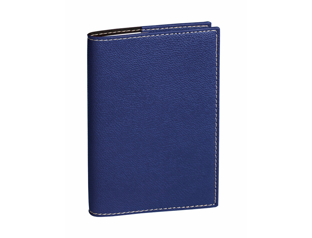 Agenda quo vadis president spiral  fr rep club - 21x27cm - semainier - d c/d c bleu