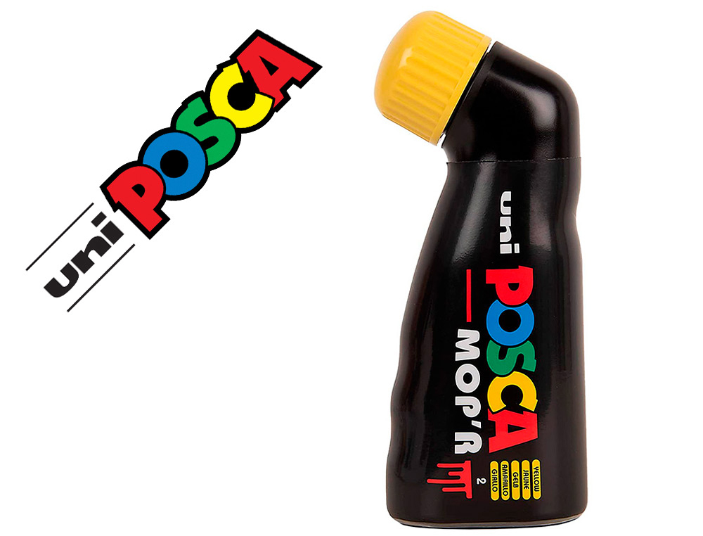 Marqueur posca peinture pointe ronde coloris jaune