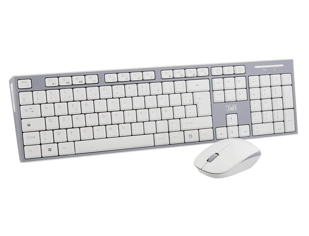 Clavier + souris t'nb classy combo souris sans fil port    usb compatible                mac/pc/window/vista 7 coloris